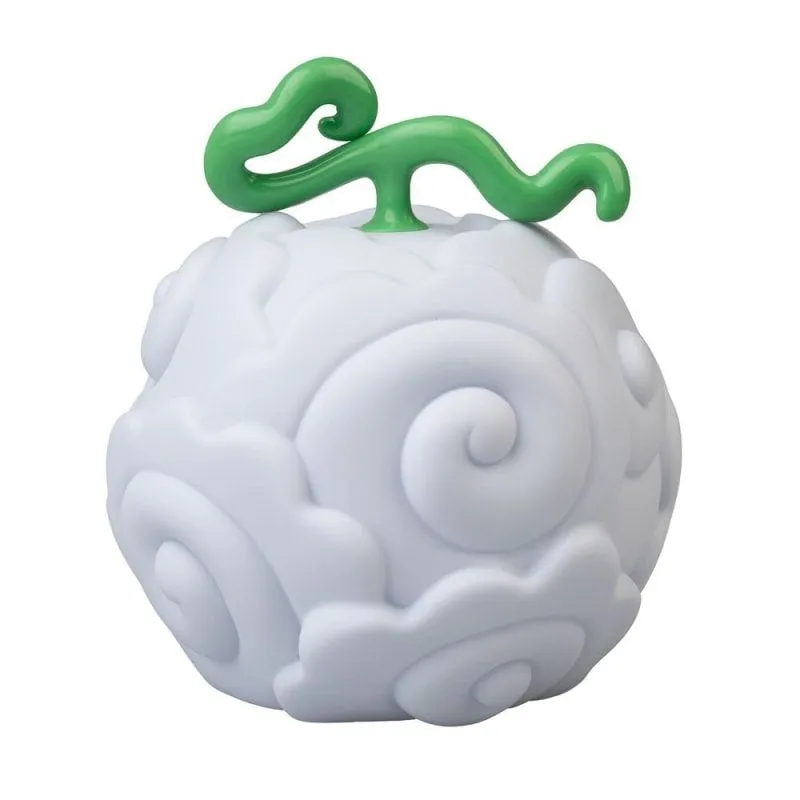 Lampada 3D Smoke Smoke Fruit One Piece Design Anime Decorativo