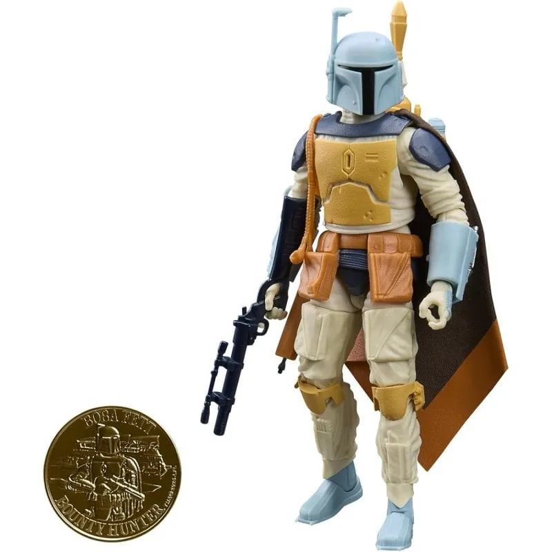 Figura Boba Fett Star Wars Droids Articolata 15 cm con Moneta