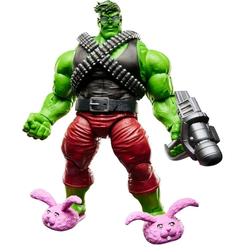 Figura Professor Hulk Marvel Legends Snodata 20 cm Accessori Inclusi