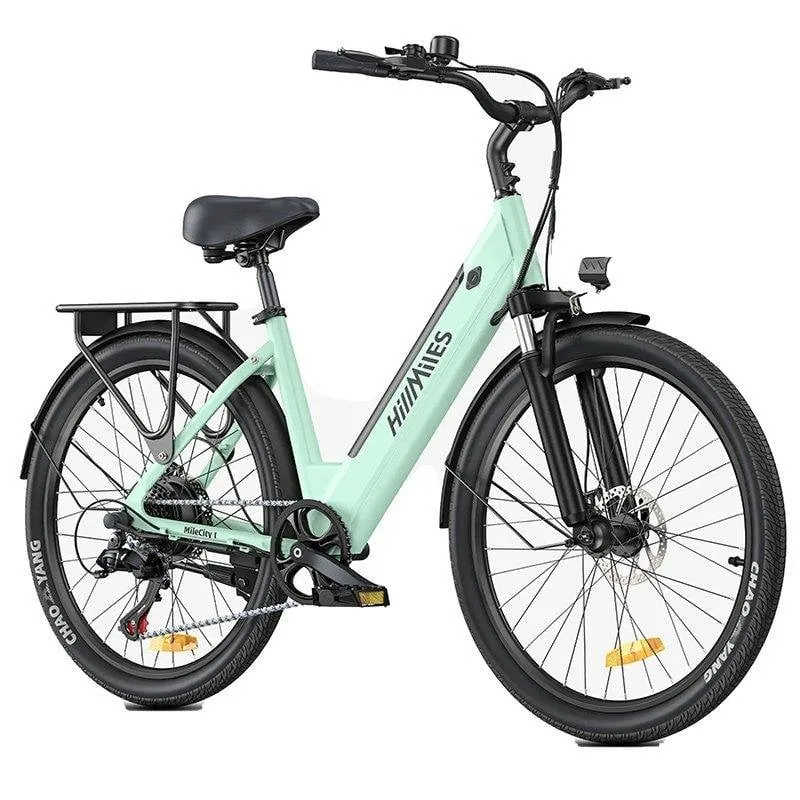 Bici elettrica urbana HillMiles MileCity 1 autonomia fino a 100 km
