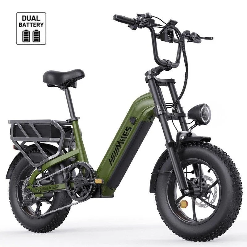 Bicicletta Elettrica HillMiles MileLink 1 Fatbike 16x4 48V