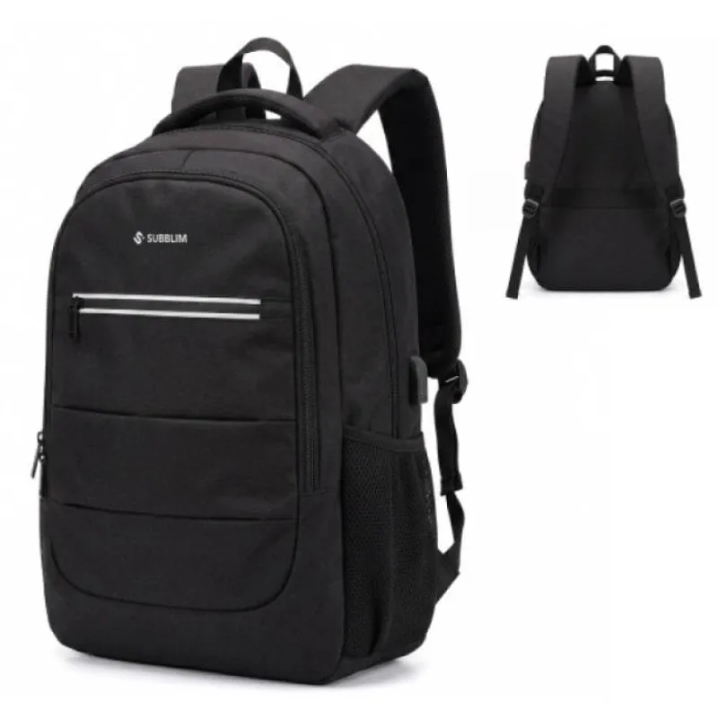 Zaino Subblim City Plus 16 pollici 26 L Nero