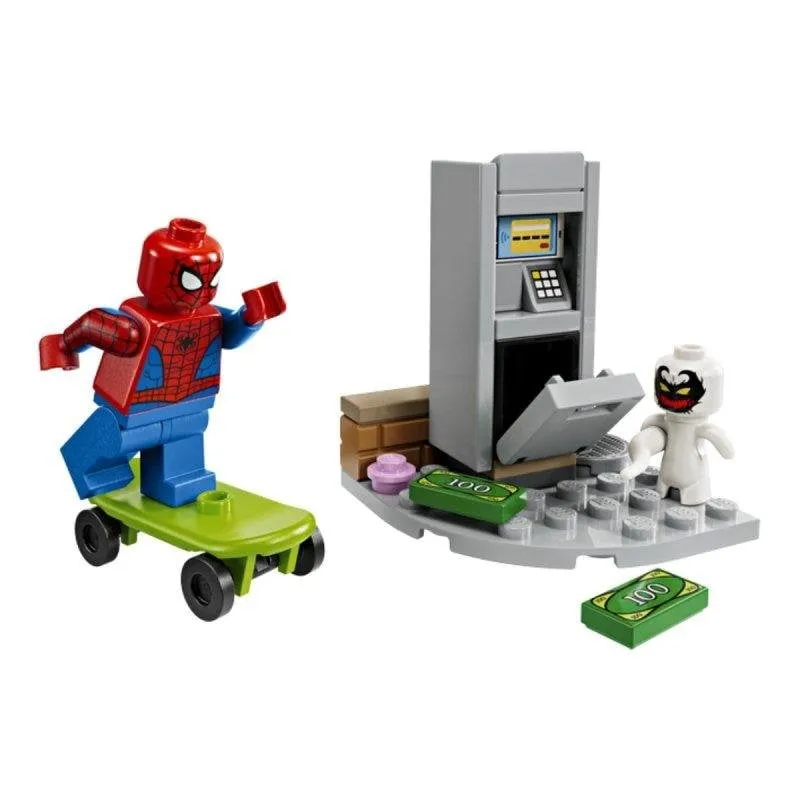 LEGO Marvel Spider-man Vs. Anti-venom Robo 30725 31 pezzi