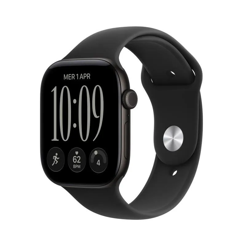 Apple Watch Series 12 GPS + Cellular 46mm Cassa Alluminio Nero S/M