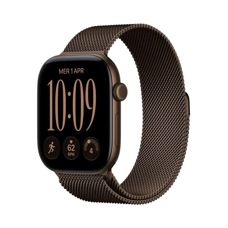 Apple Watch Series 12 GPS + Cellular 46mm Cassa Alluminio Bronzo Scuro M/L