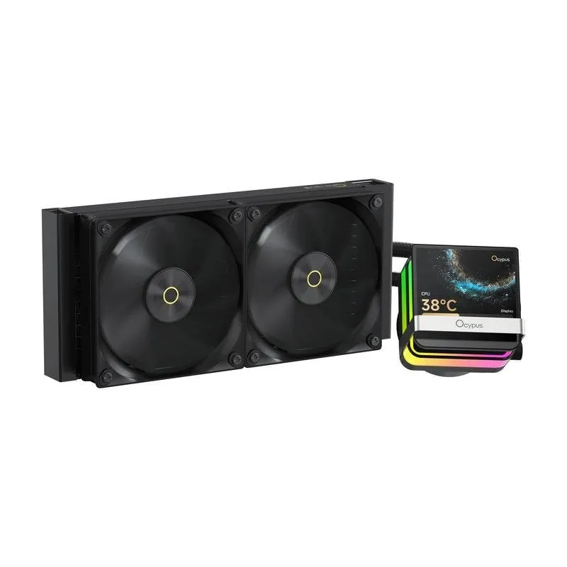 Raffreddamento Liquido Ocypus Sigma L24 PRO 240mm 2 Ventole LED Multicolore