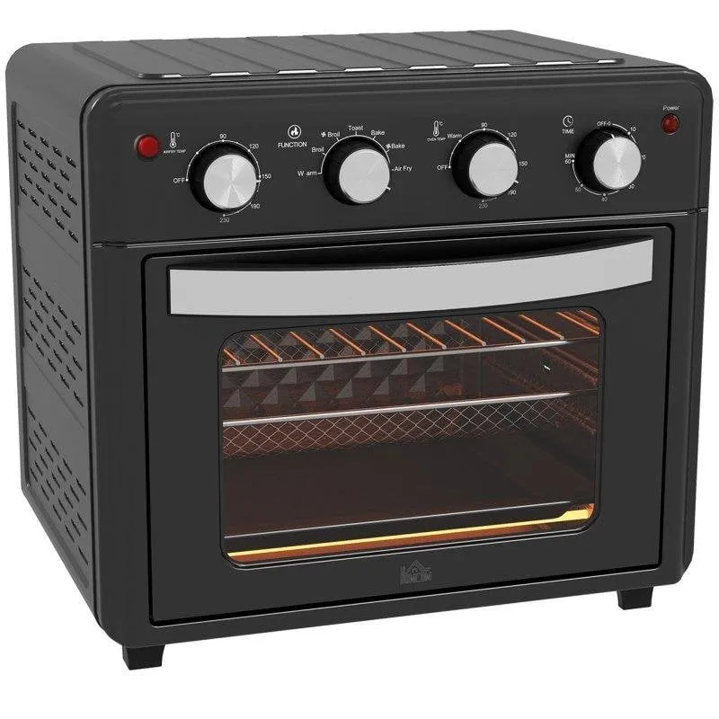 Fornetto Elettrico Blossom 30L AirFryer Convezione 7 Funzioni Nero
