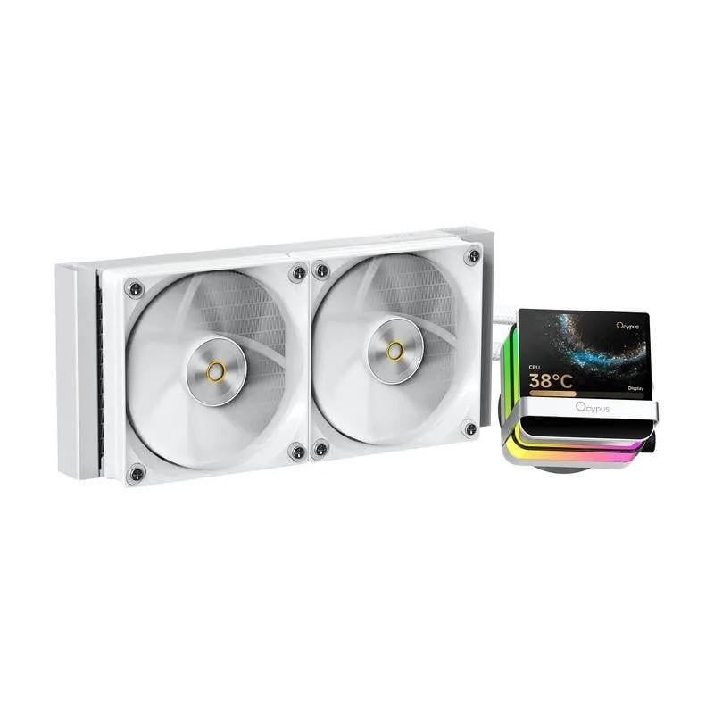 Raffreddamento Liquido Ocypus Sigma L24 PRO 240 mm 2 Ventole LED Multicolore