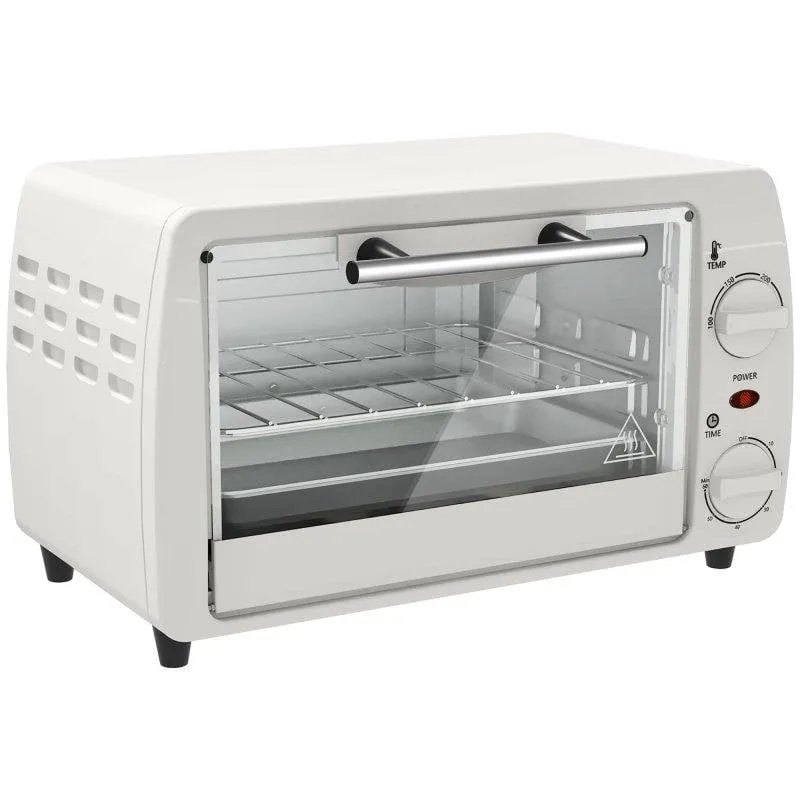 Fornetto Elettrico Blossom 10L 750W Timer 230°C Compatto Crema