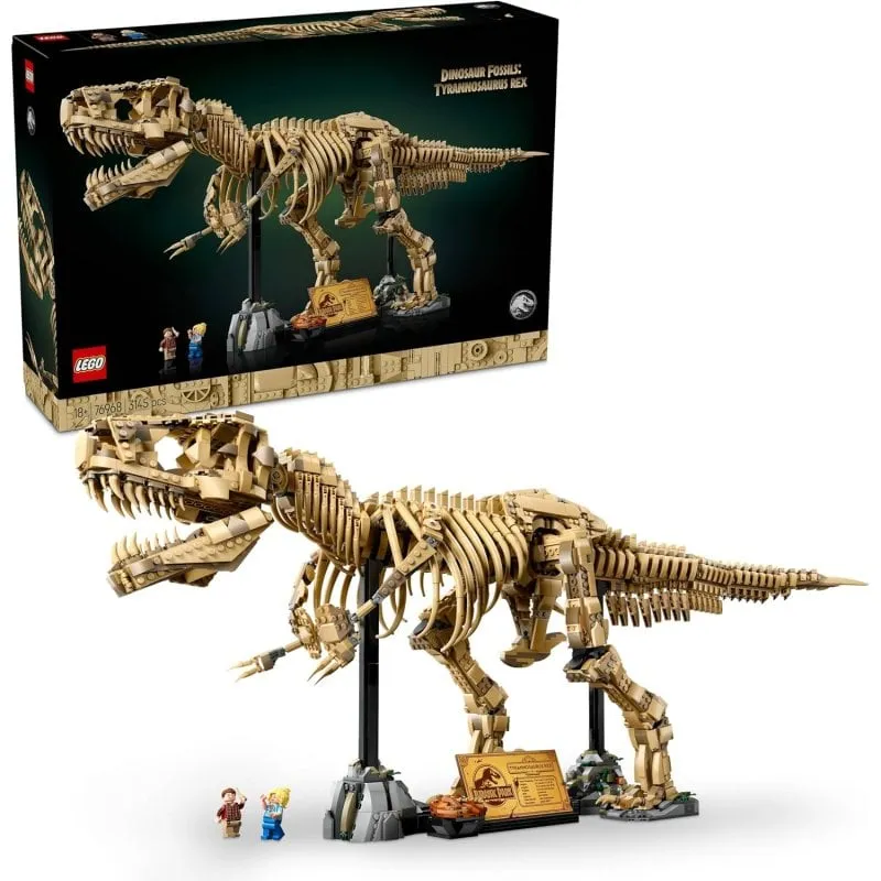 LEGO Jurassic World Scavo Del Fossile Di T. Rex 76968 3145 pezzi