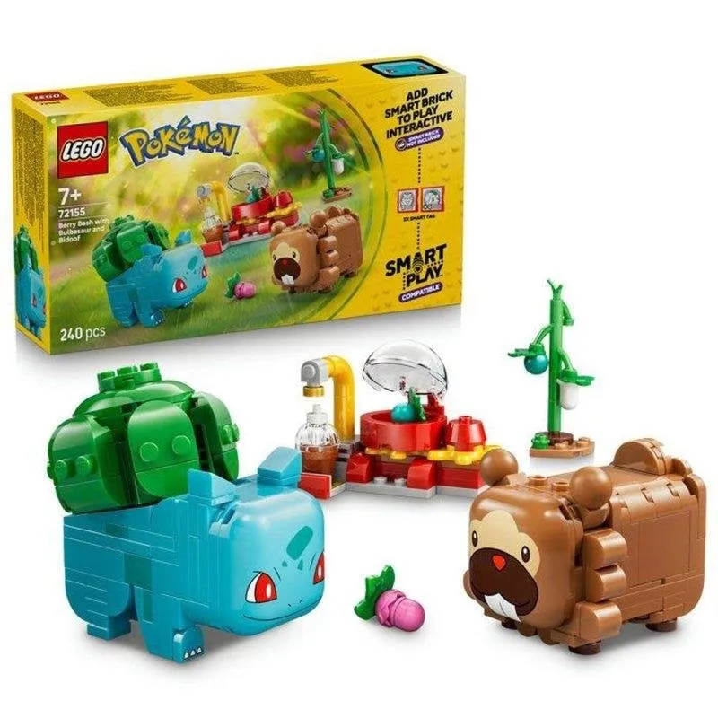 LEGO Pokémon Smart Play Bulbasaur E Ivysaur 72155 240 pezzi