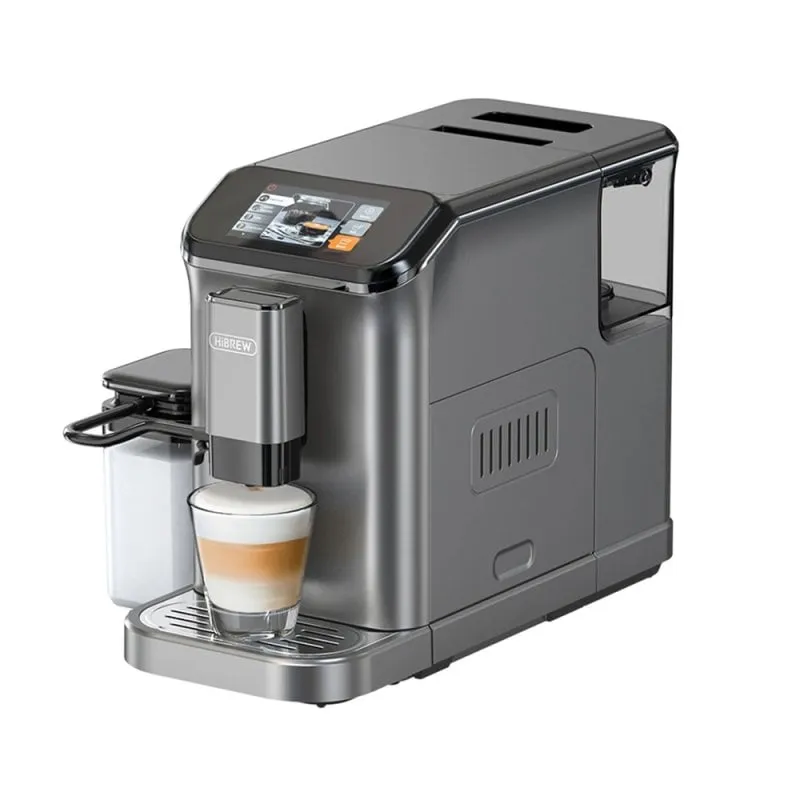 Caffettiera superautomatica HiBREW H16 1,5L 20 bar touch screen macinacaffè integrato nera