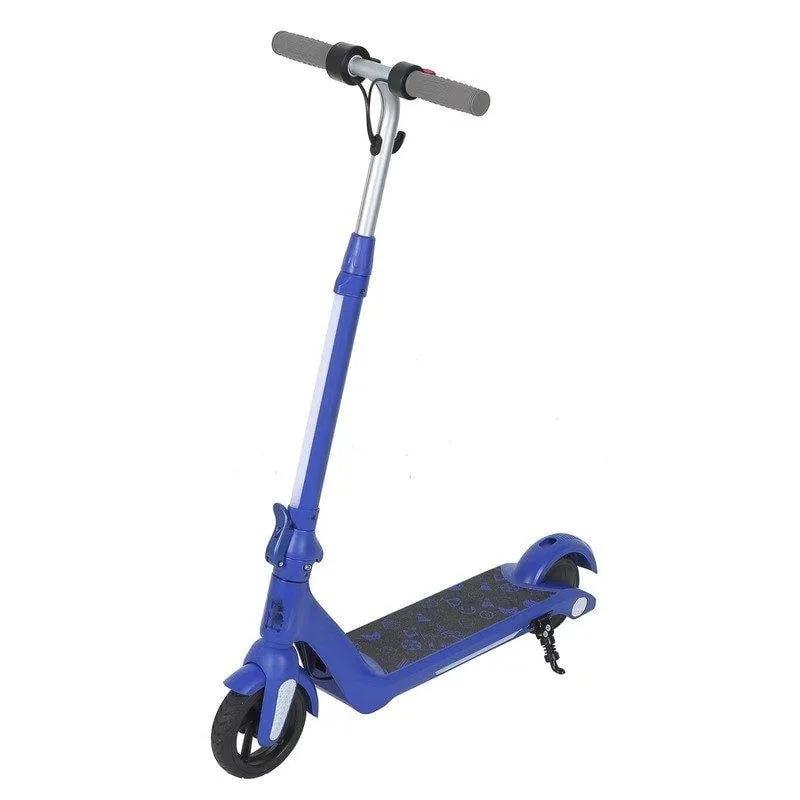 Monopattino elettrico TENBOOM F602 88W Autonomia 8km LED freni doppi pieghevole