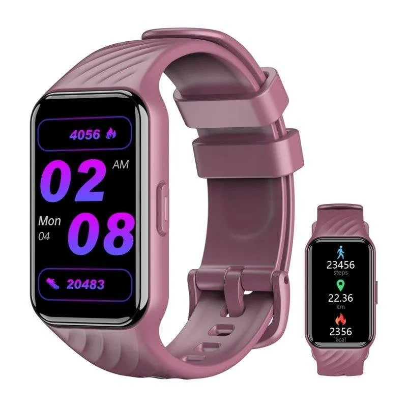 Blackview R10 Bluetooth 1,47'' Viola Silicone Cinturino S/M Smartwatch Sport
