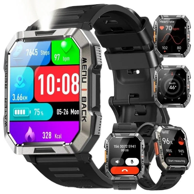 Blackview W60 Bluetooth 2,01'' Alluminio Nero Cinturino S/M