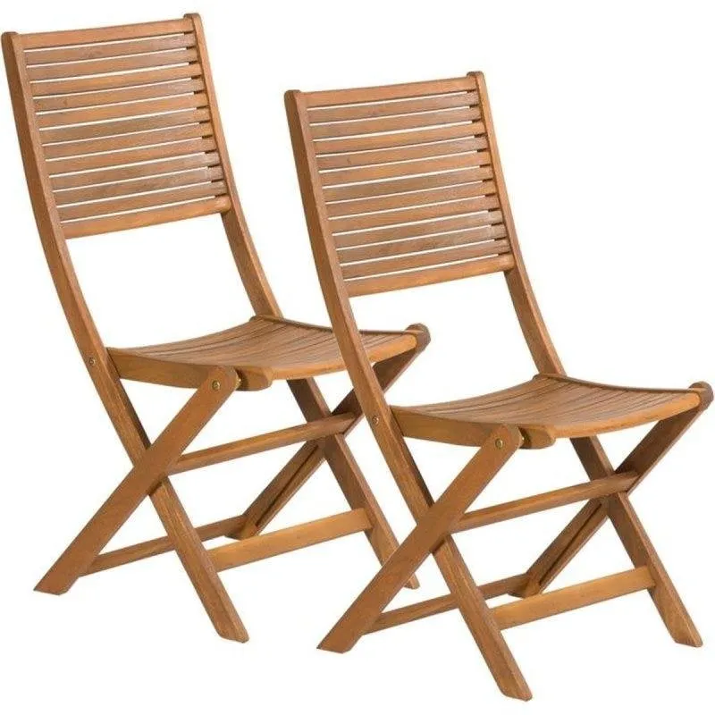 Sedia da giardino Fieldmann FDZN 4012-T pieghevole in legno di acacia
