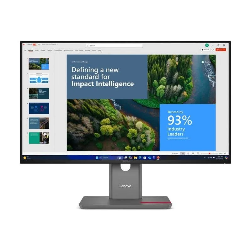 Monitor PC Lenovo ThinkVision P27UD-40 27" UltraHD 4K 120Hz IPS 6ms Altezza Regolabile