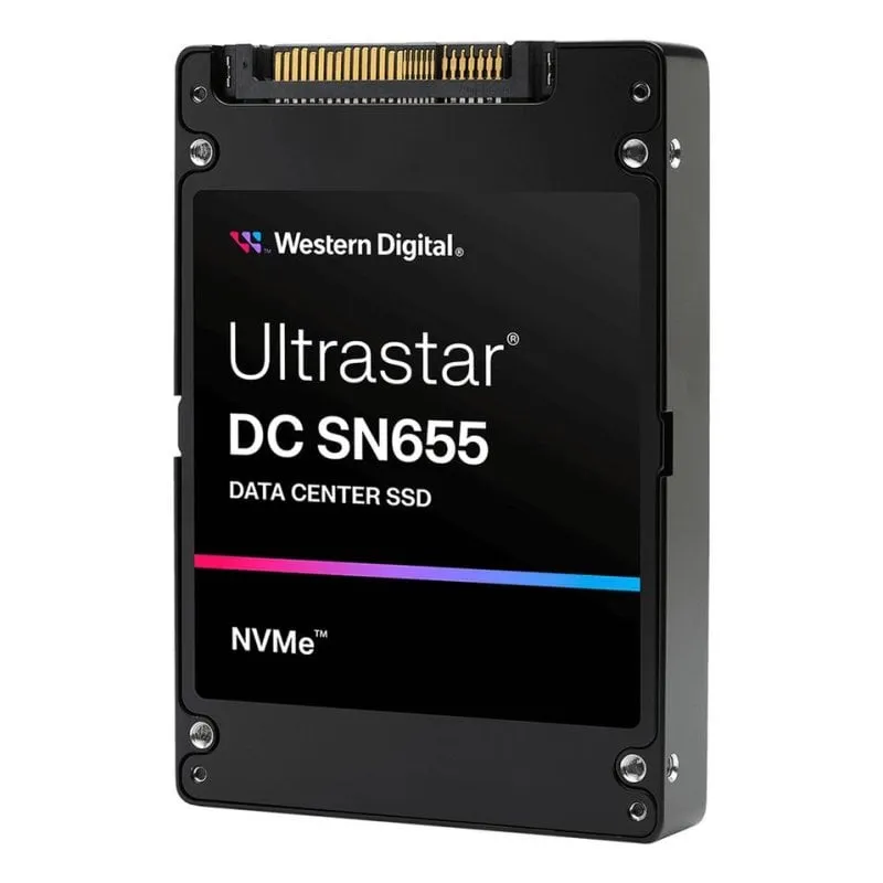 Disco Rigido Western Digital Ultrastar DC SN655 3,84 TB SSD U.3 6800 MB/s NVMe 1.4