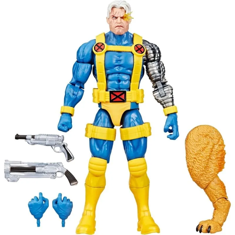 Figura Marvel Legends Cable Articolata 15 cm Accessori X-Men