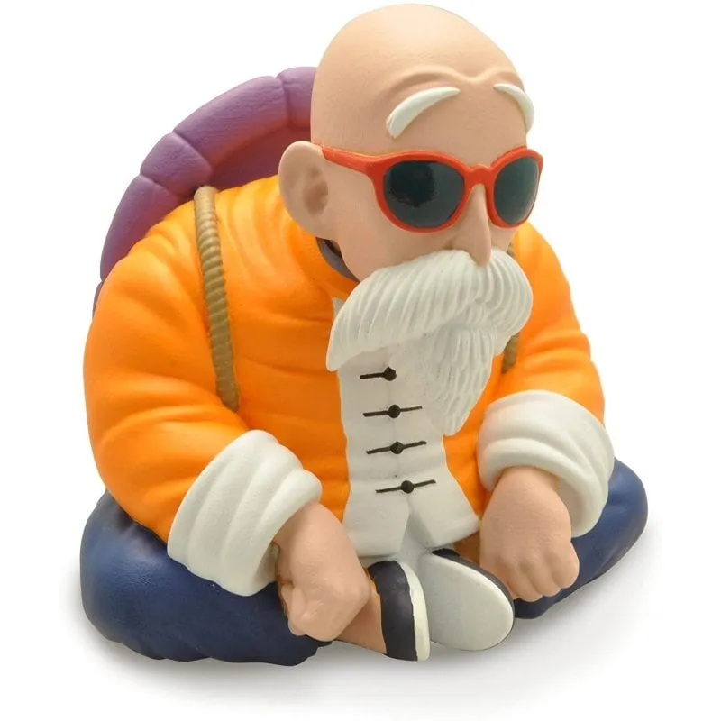 Salvadanaio Plastoy Maestro Roshi Dragon Ball PVC 13 cm Scatola Trasparente