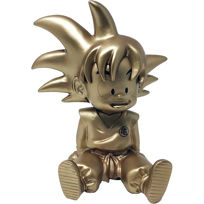 Salvadanaio Son Goku Gold Special Edition Dragon Ball 14 cm PVC