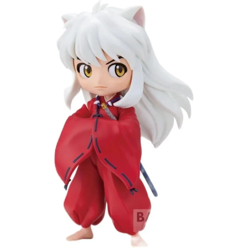 Figura Inuyasha Q Posket Bandai Banpresto 14 cm PVC Rosso