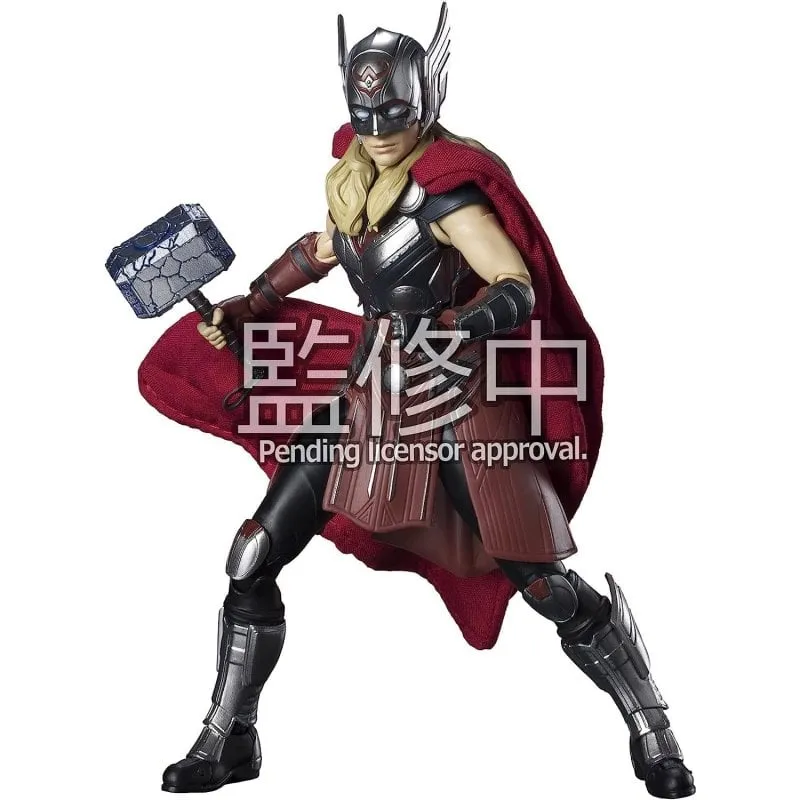 Action Figure Mighty Thor Marvel Jane Foster 15 cm Articolata Accessori