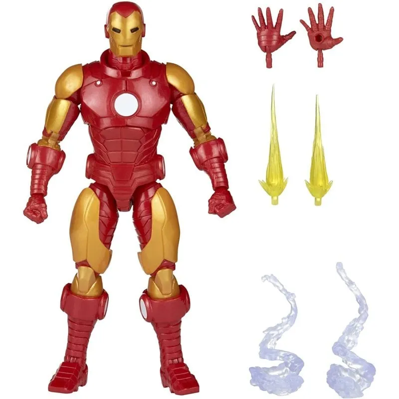 Figura Iron Man Hasbro Marvel Legends 17 cm PVC Articolata