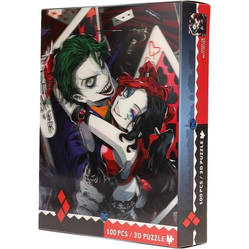 Puzzle Joker e Harley Quinn DC SD Toys 3D Lenticolare 100 pezzi