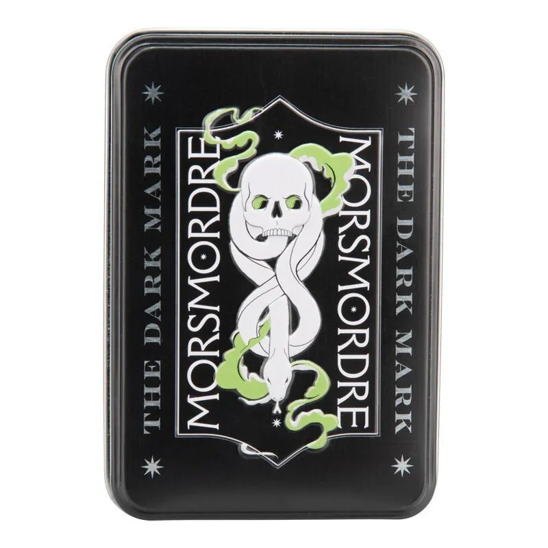 Gioco di Carte Morsmordre Harry Potter Scatola Metallica 52 Carte