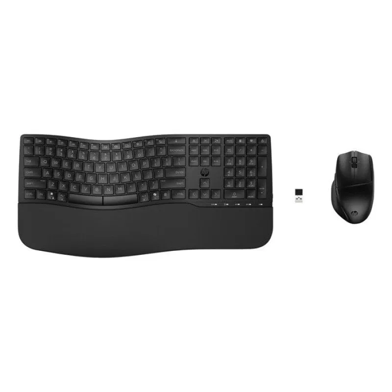 Mouse HP 680 Comfort Wireless Bluetooth 4000DPI Nero Kit Tastiera