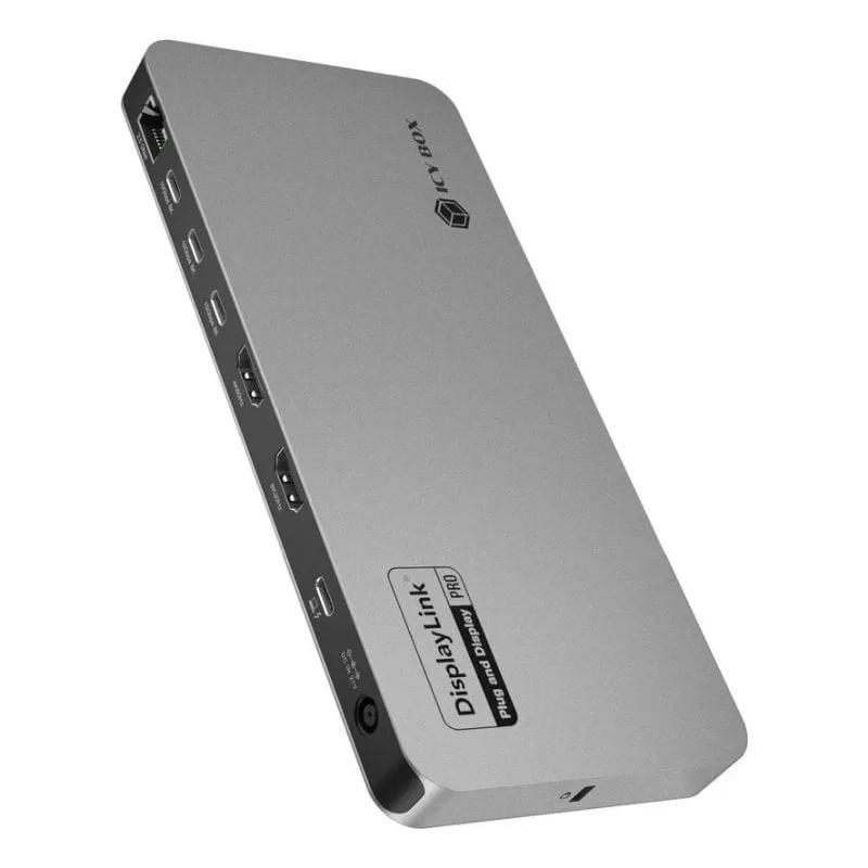 Docking Station Icy Box IB-DK7402-C31 USB-C 12 porte