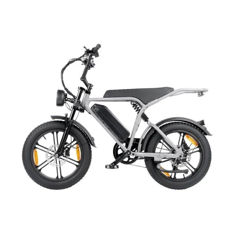 Bicicletta elettrica Elekwheels E6-3.0 500w 48v 10,4ah Freni a disco idraulici Grigio