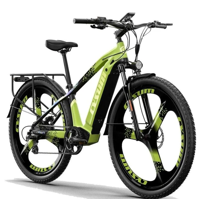 Bicicletta elettrica Cysum Speedy 29" 500W 48V 15Ah pneumatici off-road verde