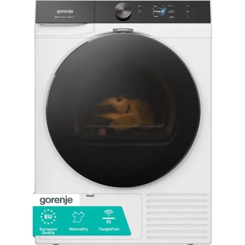 Asciugatrice a condensazione Gorenje DG89BP 9kg Classe B con pompa di calore