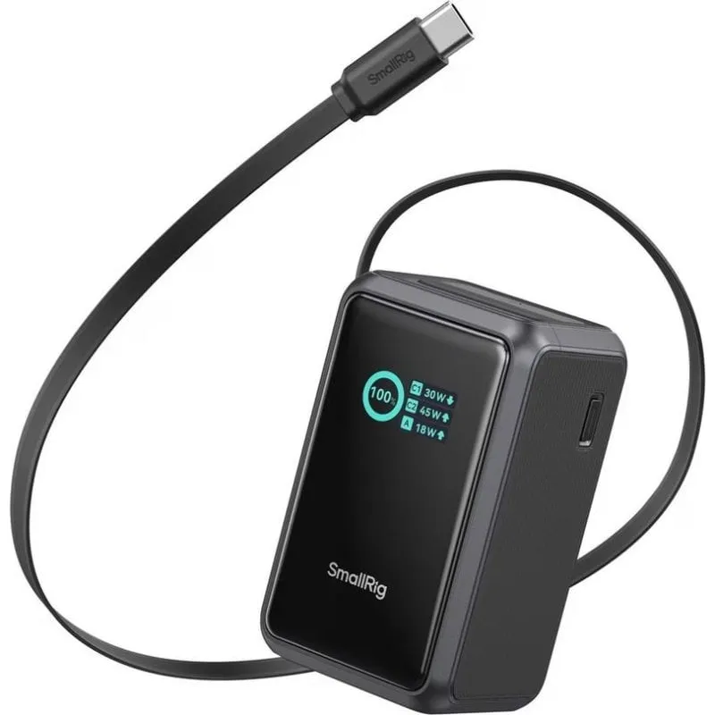 Power Bank SmallRig 10000 mAh 45 W Cina Alluminio TPU Silicone