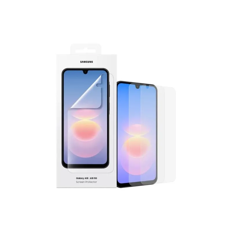 Proteggi Schermo Samsung Galaxy A18 Trasparente Resistente ai Graffi x2