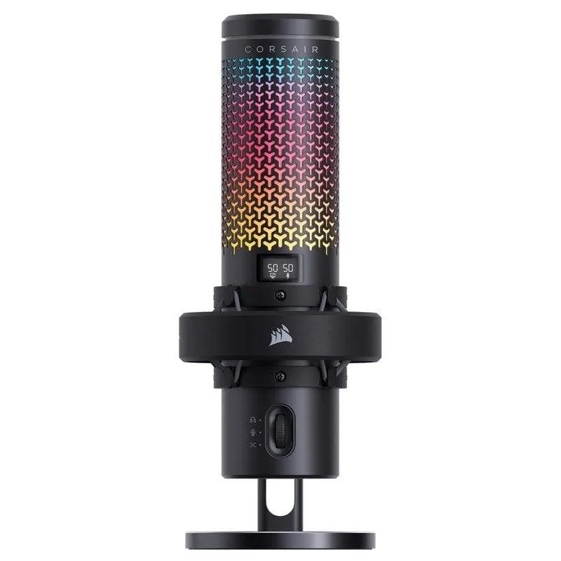 Microfono Corsair VOXARA USB condensatore con schermo OLED e RGB