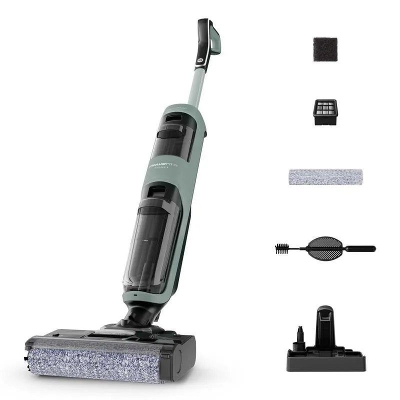 Aspirapolvere senza Sacco Rowenta X-Clean 2 GZ2262E0 1100W 35 min Nero Verde