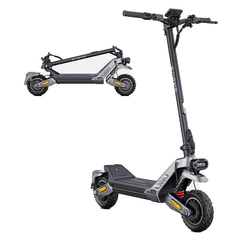 Monopattino elettrico ENGWE Y1000(VMP) 800W 100km Doppia sospensione Argento