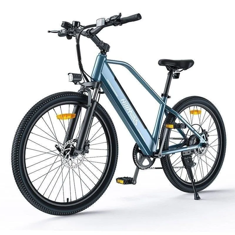Bicicletta Elettrica da Montagna HillMiles MileTrail 1 26p 250W 7 Velocità Blu