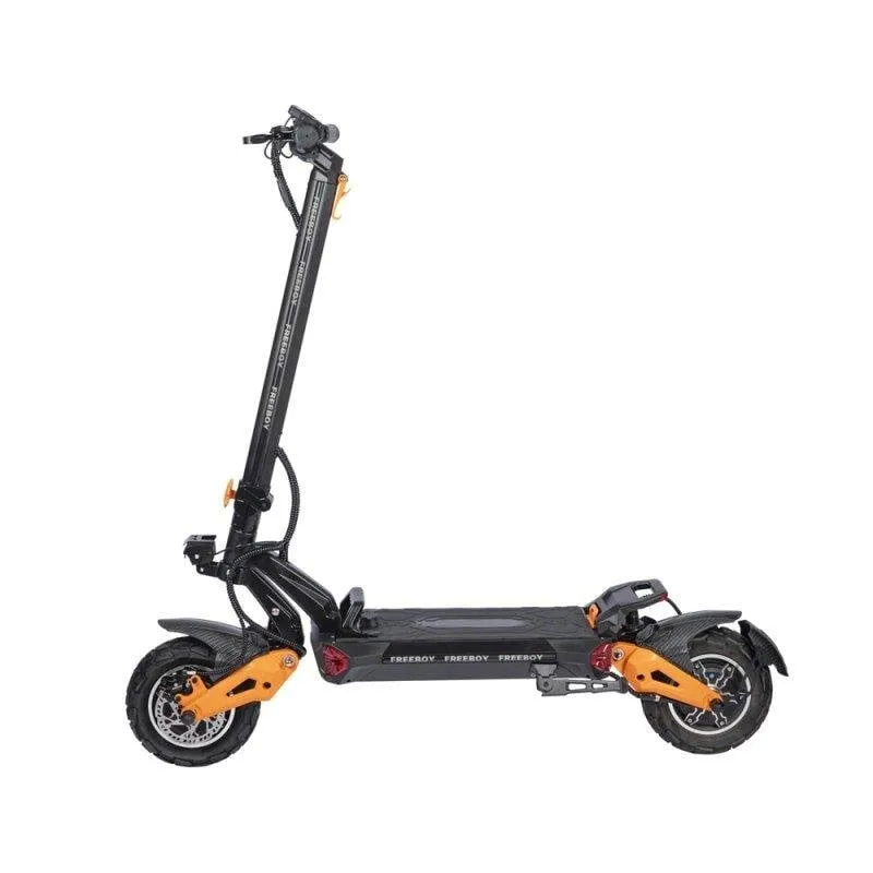 Monopattino elettrico Freeboy H9 60V 30Ah Autonomia 90km Pneumatici 11" Fuoristrada Nero