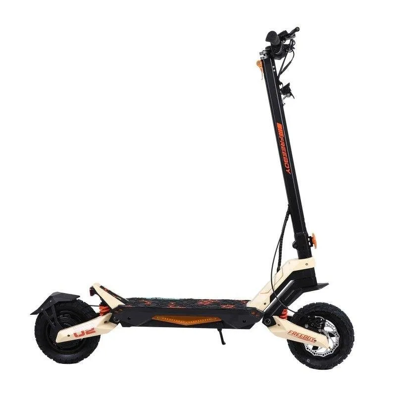Monopattino elettrico Freeboy G2 800W Autonomia 50km Pneumatici 10'' Sospensioni Freni Disco