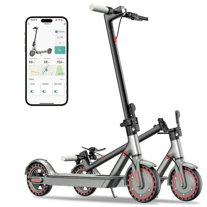 Monopattino elettrico OOK-TEK D8 Pro 250W Autonomia 25km Pneumatici 8,5" Antiforatura Freno a tamburo