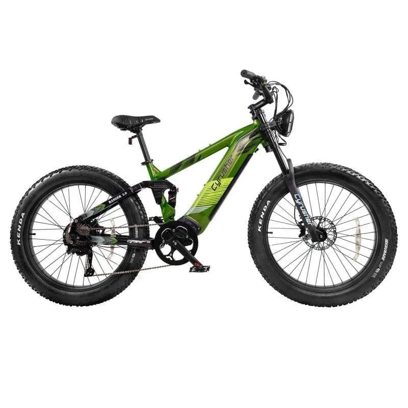 Bicicletta Elettrica Cyrusher Ranger 2.0 Verde