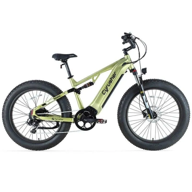 Bicicletta Elettrica Rover Cyrusher Sospensione Totale Batteria 52V