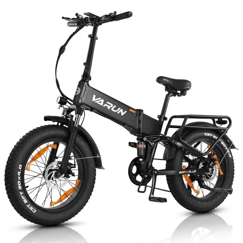 Velo Elettrico Pieghevole Varun S20-2 Suspension Totale 20 Pollici 48V 13Ah
