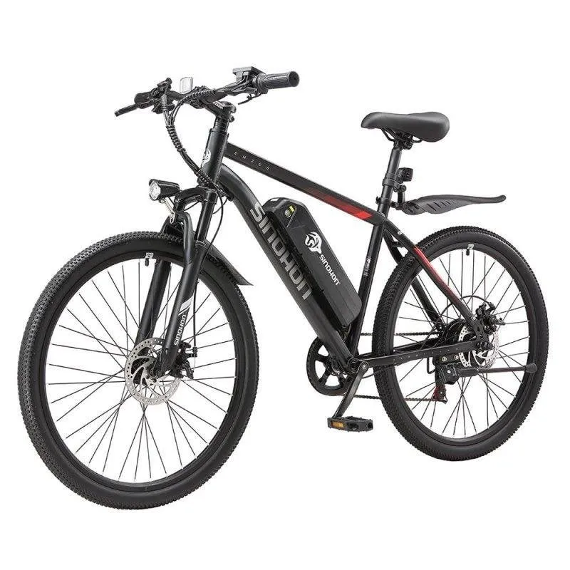 Bicicletta elettrica Sinohon EM200D batteria rimovibile 36V 10,4Ah 500W
