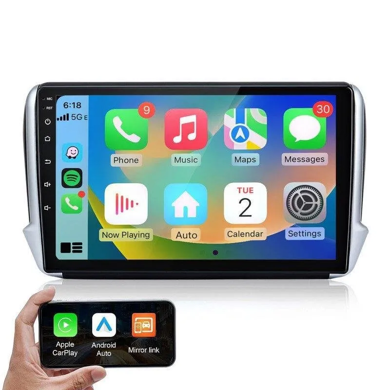 Autoradio Linux JUNSUN Peugeot 2008 Carplay Android Auto