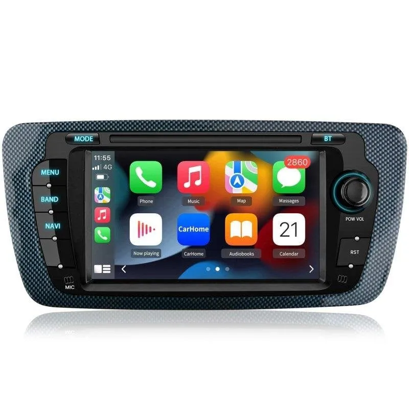Autoradio 2-DIN JUNSUN Seat Ibiza CarPlay Android Auto DSP 64GB